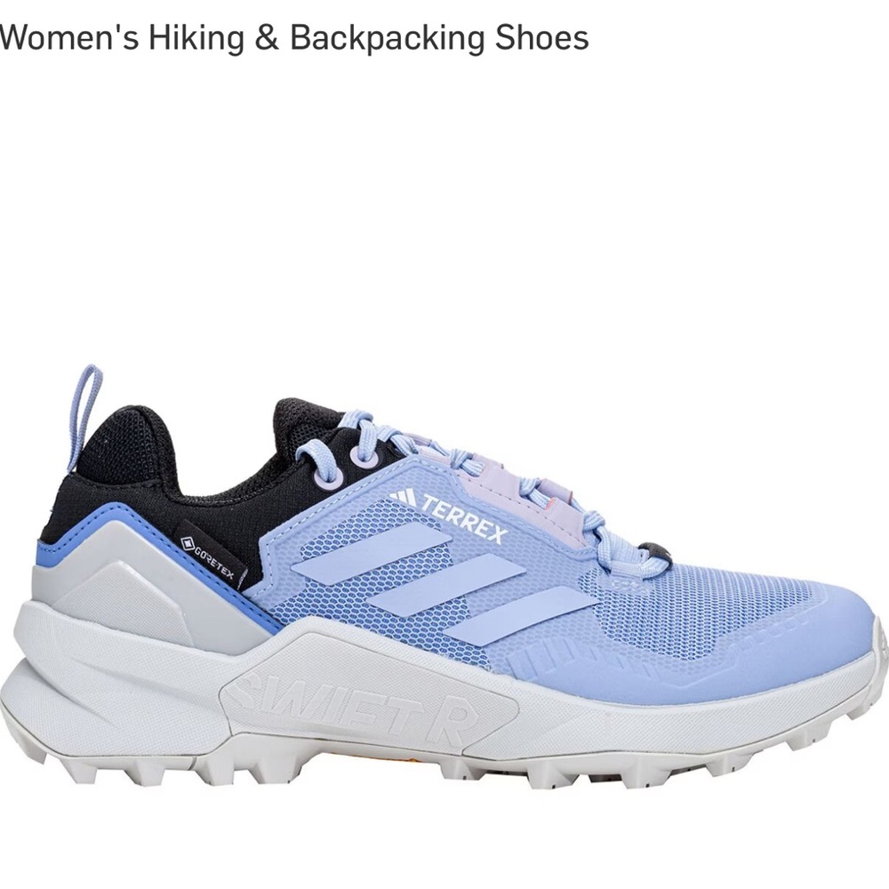 Adidas Terrex Swift R3 GTX Hiking Shoe, Blue, Womans Size 9